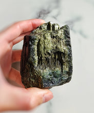 이미지를 갤러리 뷰어에 로드 , Green Tourmaline Cluster / Raw Stone - 275g #20