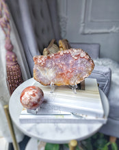 이미지를 갤러리 뷰어에 로드 , Amethyst Flower Agate Slice - 507g #C3