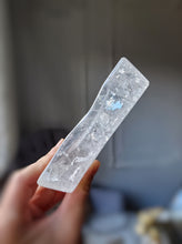 이미지를 갤러리 뷰어에 로드 , Clear Quartz Moon Bowl - small #099