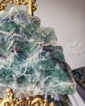 이미지를 갤러리 뷰어에 로드 , Snowflake Rainbow Fluorite Slab - 1.1kg #2