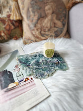 이미지를 갤러리 뷰어에 로드 , Snowflake Rainbow Fluorite Slab - 1.1kg #2