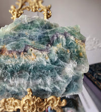 이미지를 갤러리 뷰어에 로드 , Snowflake Rainbow Fluorite Slab - 1.72kg #3