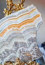 이미지를 갤러리 뷰어에 로드 , Orange Calcite Slab - 596g #1