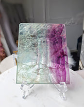 이미지를 갤러리 뷰어에 로드 , Watermelon Fluorite Slab - 420g #128