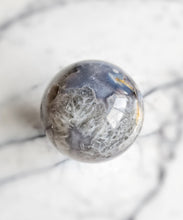 이미지를 갤러리 뷰어에 로드 , Green Chlorite Flower Agate Sphere - 428g #93