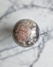 Load image into Gallery viewer, Green Chlorite Flower Agate Sphere - 827g #95