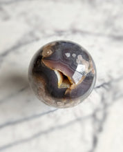 이미지를 갤러리 뷰어에 로드 , Green Chlorite Flower Agate Sphere - 827g #95