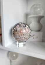 이미지를 갤러리 뷰어에 로드 , Green Chlorite Flower Agate Sphere - 827g #95