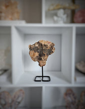 이미지를 갤러리 뷰어에 로드 , Pink Amethyst Slab on Black Stand - 982g #142