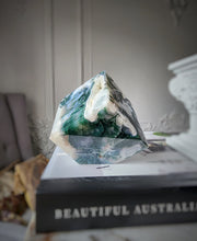 이미지를 갤러리 뷰어에 로드 , Moss Agate Cube - 822g #200