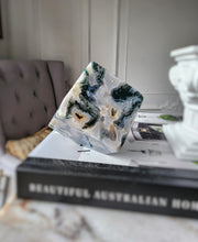 이미지를 갤러리 뷰어에 로드 , Moss Agate Cube - 822g #200
