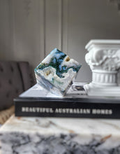 이미지를 갤러리 뷰어에 로드 , Moss Agate Cube - 737g #202