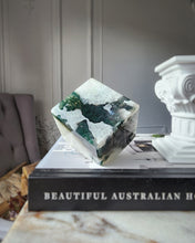 이미지를 갤러리 뷰어에 로드 , Moss Agate Cube - 687g #203