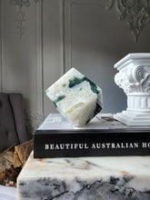 이미지를 갤러리 뷰어에 로드 , Moss Agate Cube - 687g #203