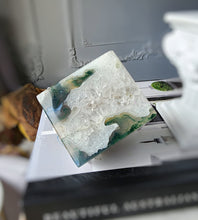 이미지를 갤러리 뷰어에 로드 , Moss Agate Cube - 687g #203