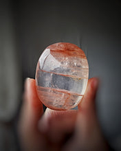 이미지를 갤러리 뷰어에 로드 , Fire Quartz / Red Hematoid Palm Stone #220