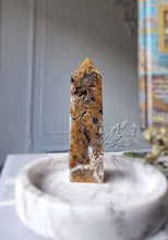 이미지를 갤러리 뷰어에 로드 , Sagenite Agate Tower with Rutile Inclusion - 205g #237