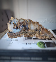 이미지를 갤러리 뷰어에 로드 , Sagenite Agate Slab with Rutile Inclusion - 416g #231