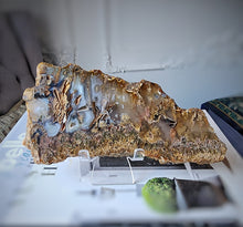 이미지를 갤러리 뷰어에 로드 , Sagenite Agate Slab with Rutile Inclusion - 429g #236