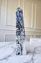 이미지를 갤러리 뷰어에 로드 , Large Blue Moss Agate Tower - 2kg #99