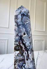이미지를 갤러리 뷰어에 로드 , Large Blue Moss Agate Tower - 2kg #99
