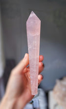 Load image into Gallery viewer, Rose Quartz Wand - 230g #120