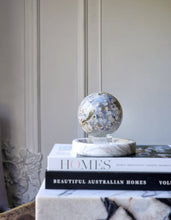 이미지를 갤러리 뷰어에 로드 , Green Chlorite Blue Flower Agate x  Pyrite Sphere - 880g #110