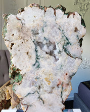 이미지를 갤러리 뷰어에 로드 , Light Pink Amethyst Slab on Stand - 1.6kg #144