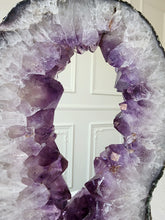 이미지를 갤러리 뷰어에 로드 , Large Amethyst Portal / Slab on stand - 4.16kg #1