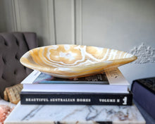 이미지를 갤러리 뷰어에 로드 , Large Mexican Orange Calcite Bowl - 2.45kg #2