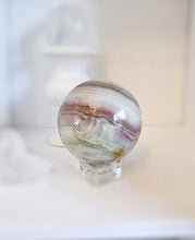 ์ด๋ฏธ์ง๋ฅผ ๊ฐค๋ฌ๋ฆฌ ๋ทฐ์ด์ ๋ก๋ , Pink Banded Calcite Sphere - 866g #131