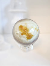 ์ด๋ฏธ์ง๋ฅผ ๊ฐค๋ฌ๋ฆฌ ๋ทฐ์ด์ ๋ก๋ , Pink Banded Calcite Sphere - 866g #131