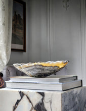 Load image into Gallery viewer, Large Mexican Zebra Calcite / Onyx  Bowl - 1.44kg #129