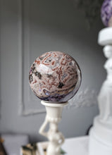 이미지를 갤러리 뷰어에 로드 , Chevron Amethyst x Smoky Quartz Sphere - 800g #97