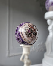 이미지를 갤러리 뷰어에 로드 , Chevron Amethyst x Smoky Quartz Sphere - 800g #97