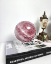 이미지를 갤러리 뷰어에 로드 , Large Rose Quartz Sphere - 3.93kg #16