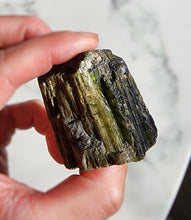 이미지를 갤러리 뷰어에 로드 , Green Tourmaline Cluster / Raw Stone - 81g #108