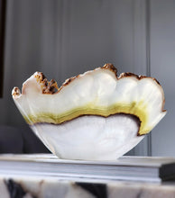 이미지를 갤러리 뷰어에 로드 , Mexican Green Olive Onyx Bowl - 1.44kg #159