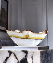 이미지를 갤러리 뷰어에 로드 , Mexican Green Olive Onyx Bowl - 1.44kg #159