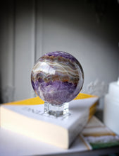 이미지를 갤러리 뷰어에 로드 , Amethyst & Agate Sphere - 1.15kg #91