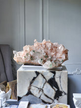 이미지를 갤러리 뷰어에 로드 , Large Pink Himalayan Quartz x Green Phantom Cluster - 8kg #311