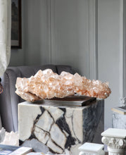 Load image into Gallery viewer, Large Peach Himalayan Quartz Cluster - 9.15kg #310