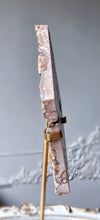 이미지를 갤러리 뷰어에 로드 , Pink Amethyst Slab on Gold Stand - 1.17kg #106