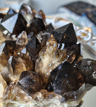 이미지를 갤러리 뷰어에 로드 , Pineapple Smoky Citrine Quartz Cluster - 1.54kg #112