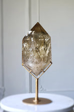 이미지를 갤러리 뷰어에 로드 , Chunky Smoky Citrine Double Terminated on Gold Stand - 2.03kg #118