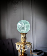 이미지를 갤러리 뷰어에 로드 , Green Fluorite Sphere - 465g #128