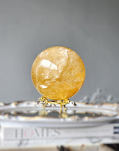 Load image into Gallery viewer, Large Honey Calcite Sphere - 2.08kg #126