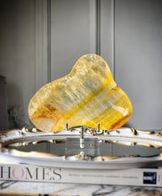 이미지를 갤러리 뷰어에 로드 , Amber Yellow Fluorite Bowl - 523g #102
