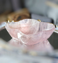 이미지를 갤러리 뷰어에 로드 , Rose Quartz Bowl - 832g #234