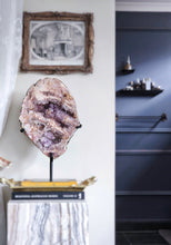 이미지를 갤러리 뷰어에 로드 , Large Pink Amethyst on Metal Stand - High Grade 6.5kg #150